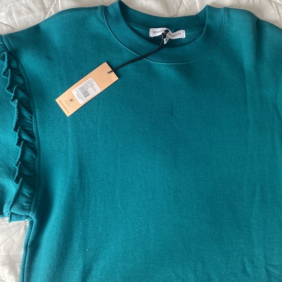 Rebecca Minkoff teal woman’s sweater - Picture 5 of 8